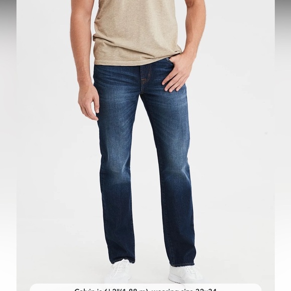 American Eagle outfitters original Street extreme flex jeans size 36 x 30 - Picture 1 of 9